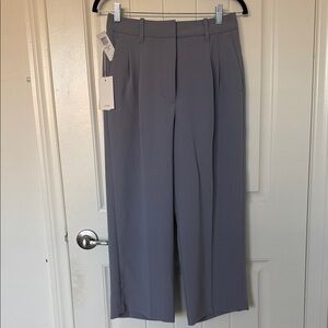 NWT Aritzia Wilfred Effortless CROP Trousers in Ardoise